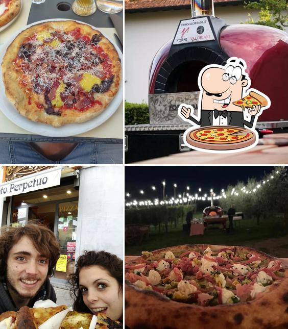 Scegli tra le svariate varianti di pizza