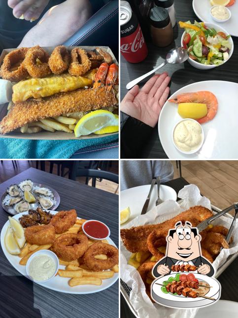 Harbourside Fish Market and Cafe in North Wollongong Restaurant menu