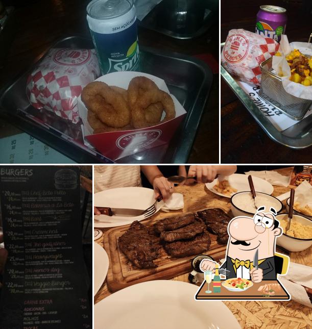 Platos en Home's Burger