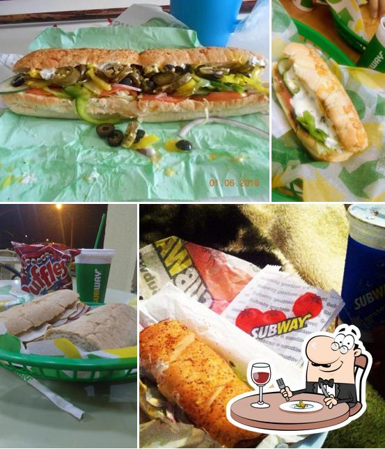 Comida em Subway