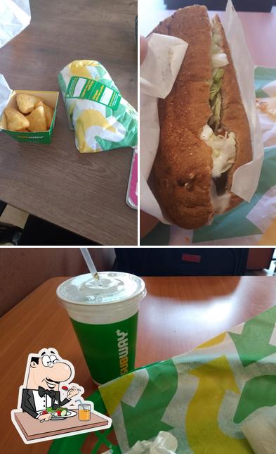 Comida em Subway