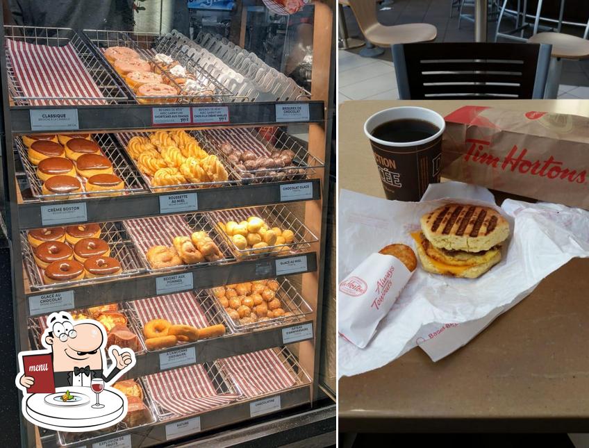 Nourriture à Tim Hortons