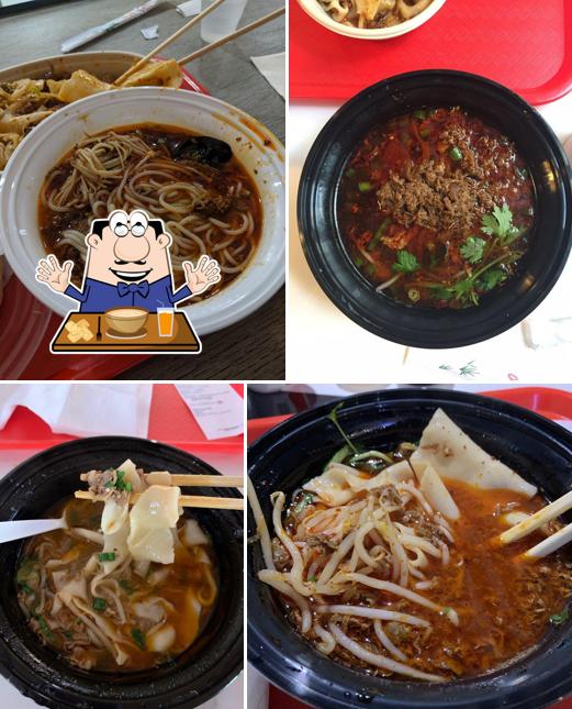Xian Noodles, 400 Pine St Level 2 in Seattle Restaurant menu and reviews