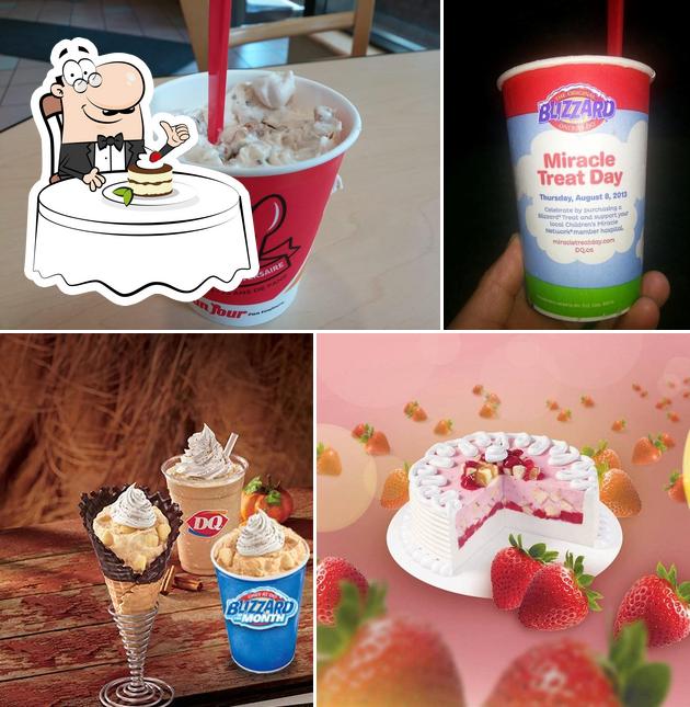 Dairy Queen Grill & Chill sert une éventail de desserts