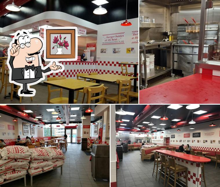 Découvrez l'intérieur de Five Guys