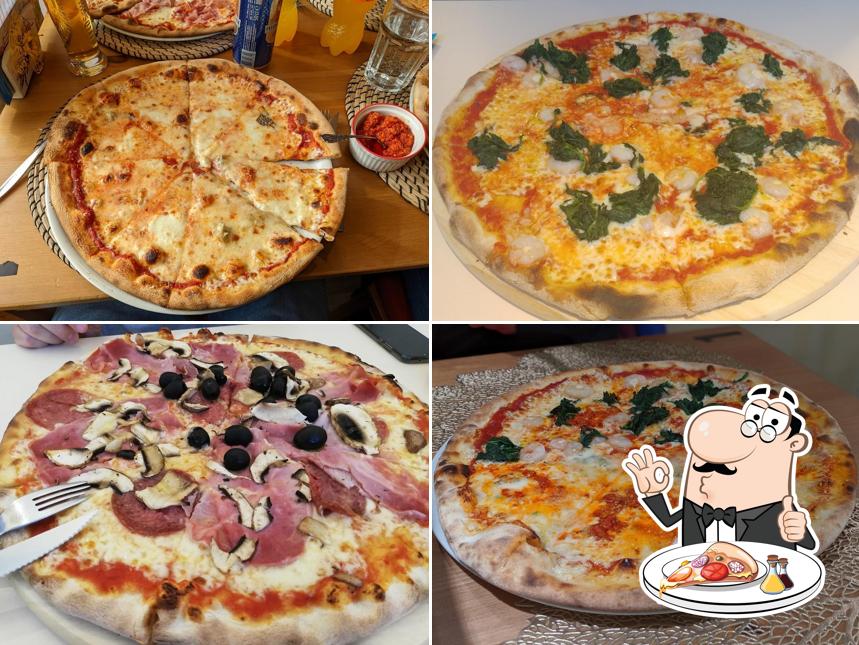 Scegli tra le svariate varianti di pizza