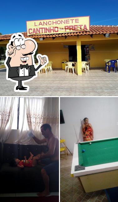 Veja imagens do interior do Cantinho Da Preta