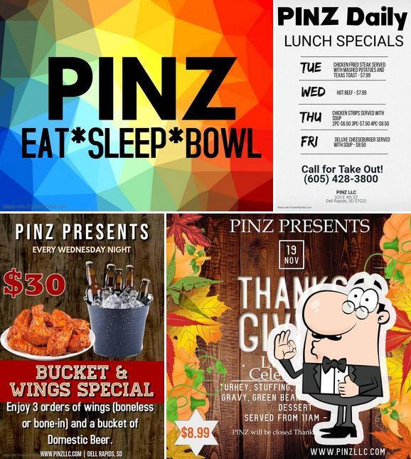 PINZ Dell Rapids in Dell Rapids Restaurant menu and reviews