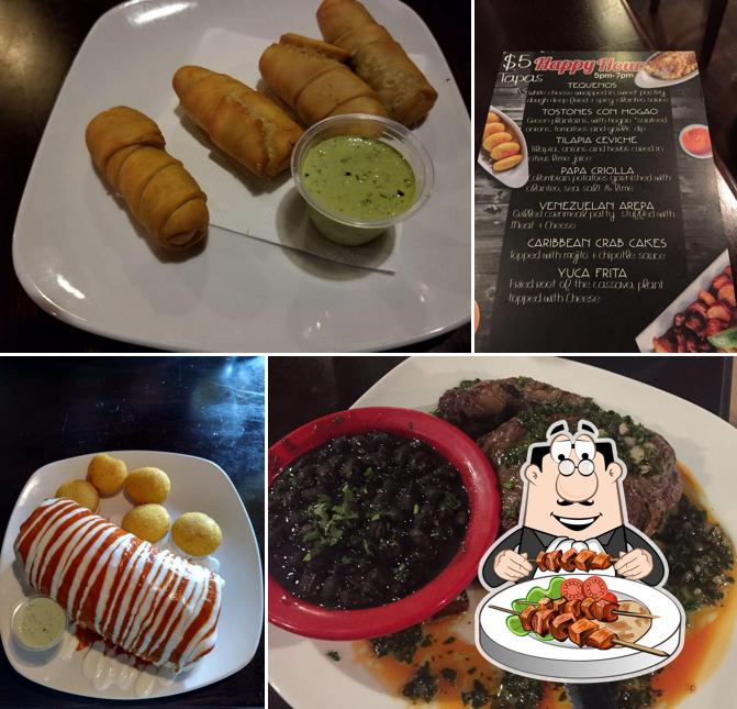 Food at Arepazo Tapas Bar Grille