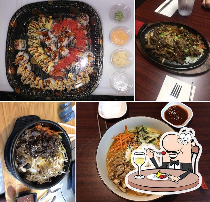 Блюда в "Oya Sushi and Korean Grill"
