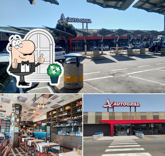 Gli esterni di Autogrill Montepulciano Est