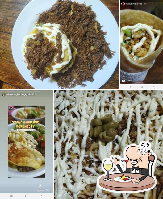 Comida em Shawarma Lanches e Café