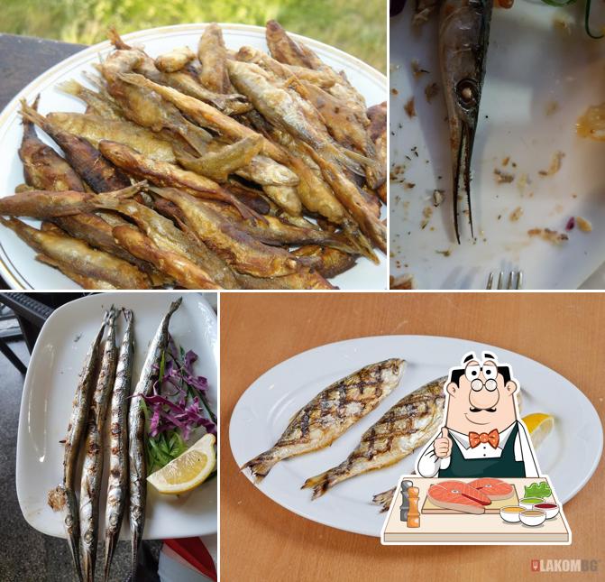 Пържена и печена риба Рибко