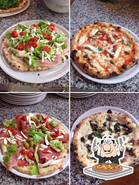 Essayez des pizzas à Evergreen Brandizzo - Pizzeria - Ristorante