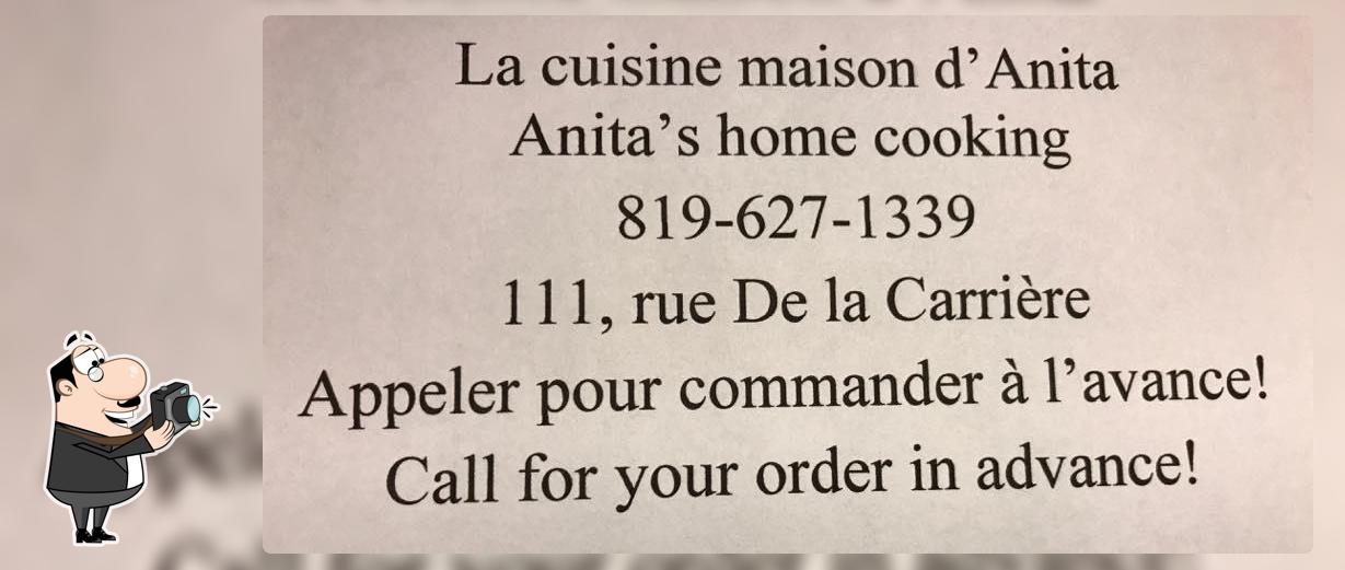 La cuisine maison d'Anita - Anita's home cooking
