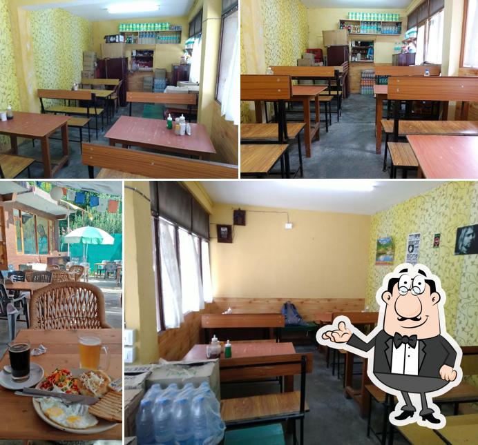 The interior of Raj Food Corner