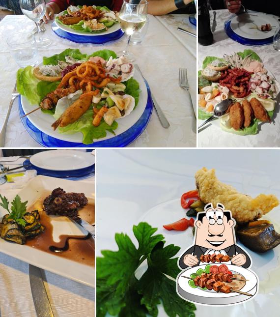 Platti al Ristorante Mediterraneo