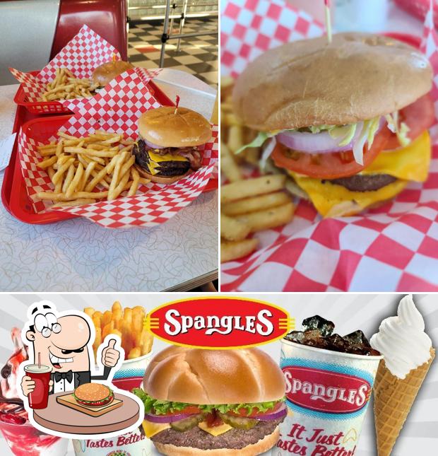Try out a burger at Spangles