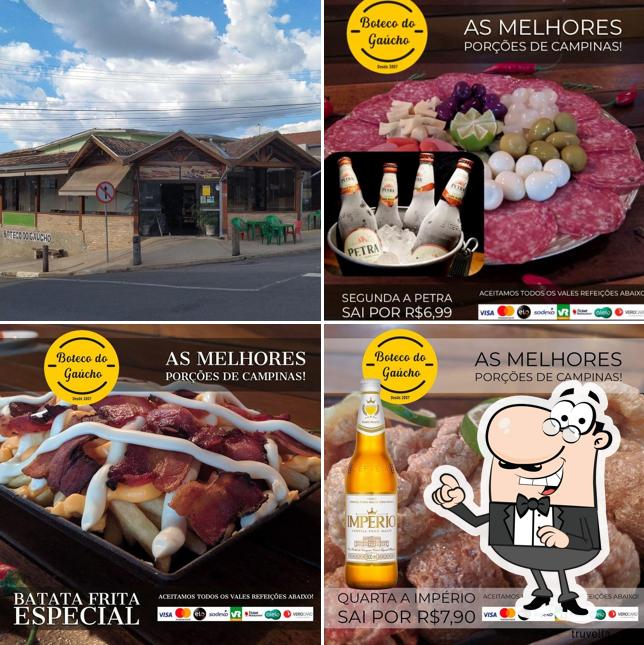 O exterior do Boteco do Gaúcho