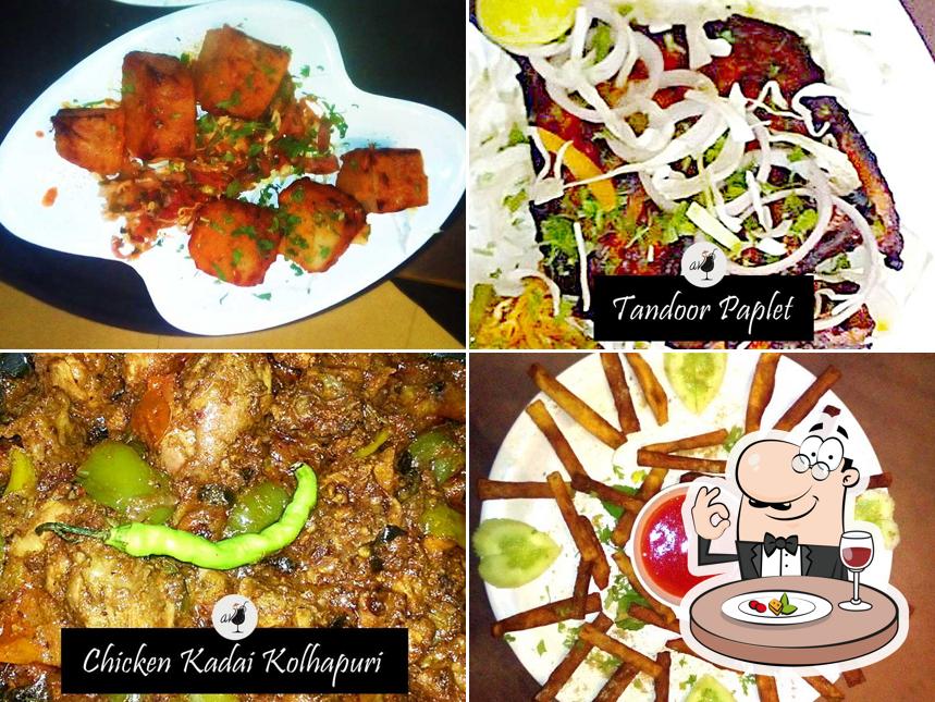 Food at Hotel Alankar, Devgad