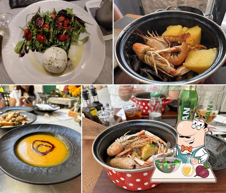 Insalata di barbabietole al Konoba Korta