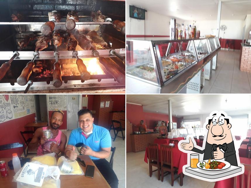Esta é a imagem apresentando comida e interior no Restaurante Sabor Mineiro São Sebastião DF