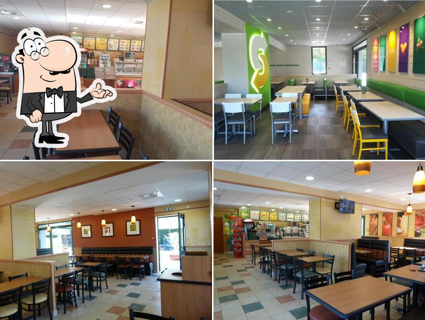 Check out how Subway looks inside