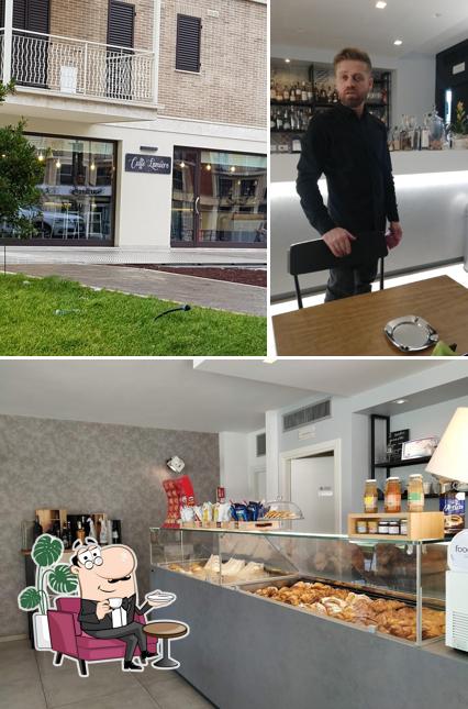Gli interni di Cafè Lumière