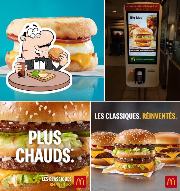 Prenez un hamburger à McDonald's