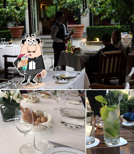 La foto della bevanda e interni di Relais Le Jardin Restaurant