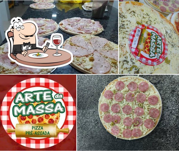 Comida em Arte da Massa