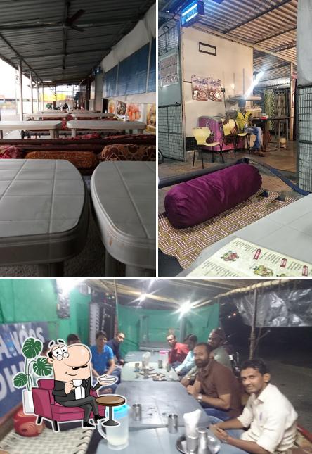 The interior of Faanoos Dhaba