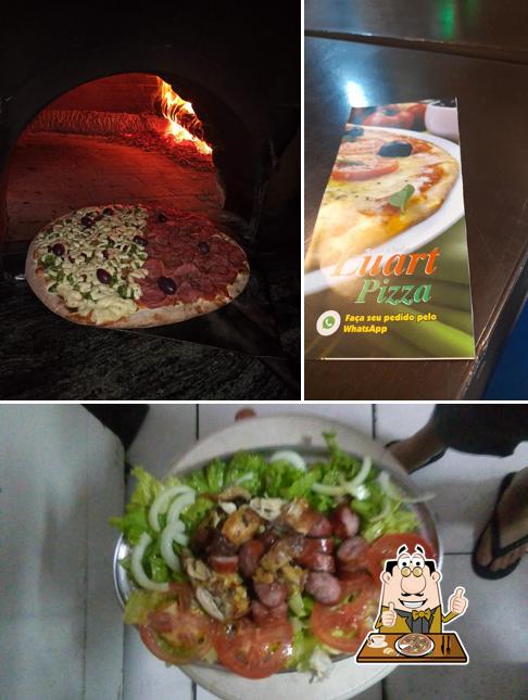 Experimente pizza no Luart Pizza Pizzas Esfihas Calzones Bebidas São Paulo SP