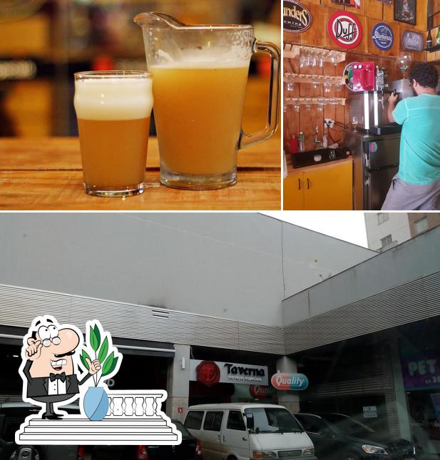 O exterior do Taverna Cervejas Especiais