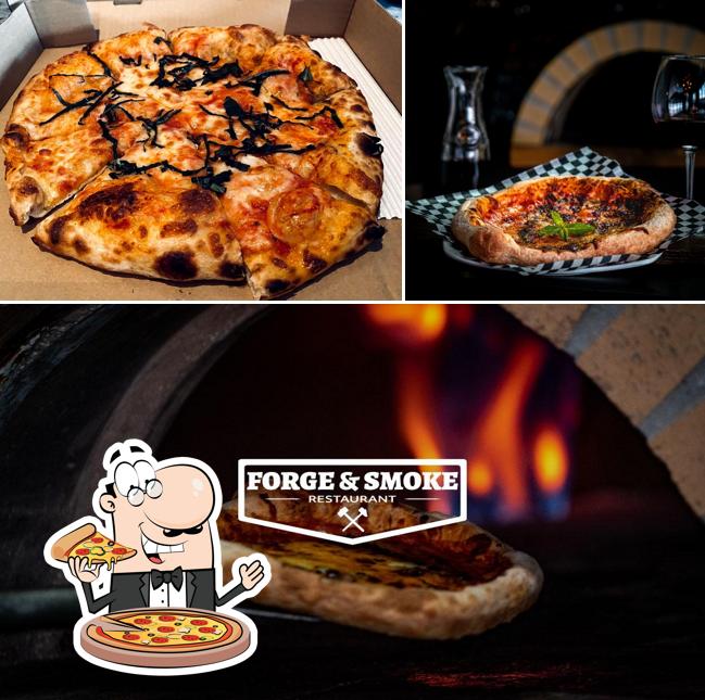 Choisissez des pizzas à Forge and Smoke