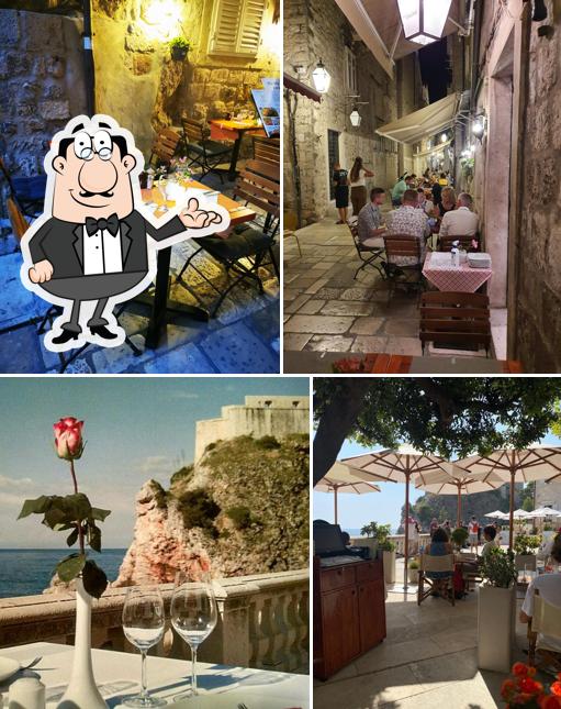 Gli interni di Gourmet Dubrovnik