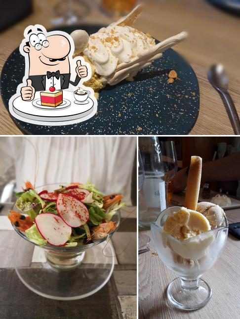 Restaurant "Le moulin d'Eschviller" sert une sélection de desserts