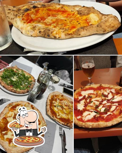 Choisissez des pizzas à Pizzeria I Due Amici