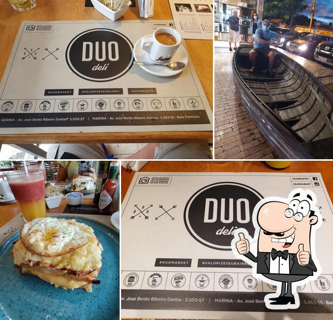 See this picture of Duo Deli