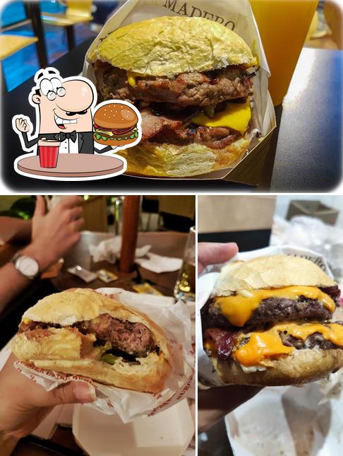 Experimente um hambúrguer no Madero Container Americana
