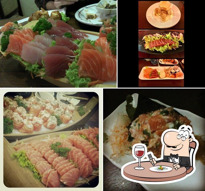 Comida em Nagai Sushi