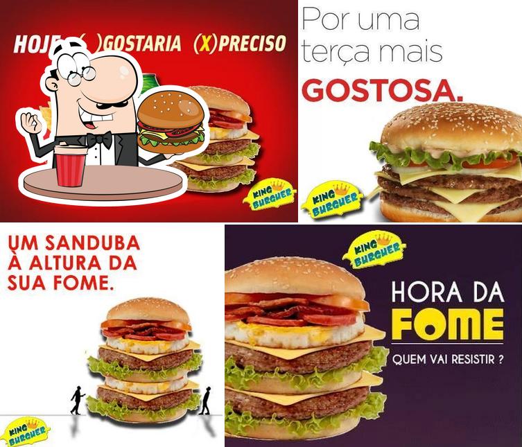 Consiga um hambúrguer no Sorveteria e Lanchonete Bom D+