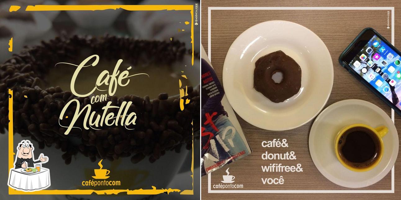 Comida em Café Ponto Com