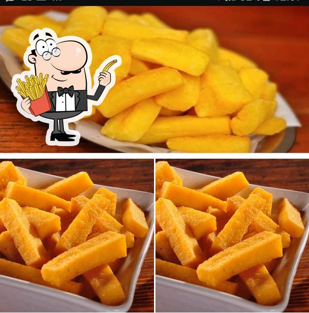 Prove cbatatas fritas francesas no Fast Frango