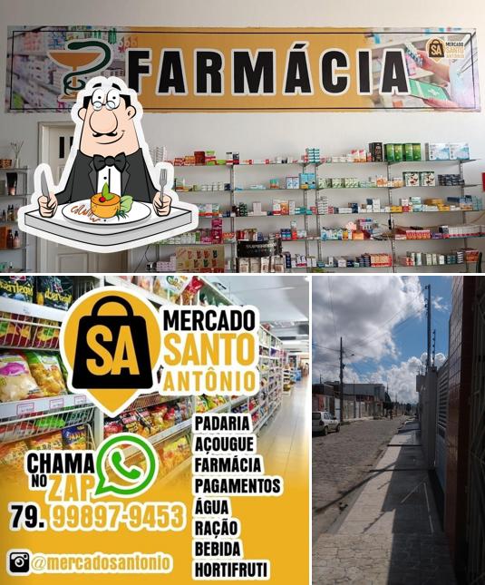 Comida em Mercado Santo Antônio