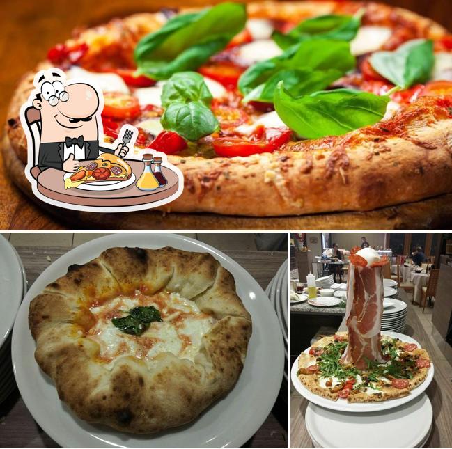 Get pizza at Pizzeria la Brace