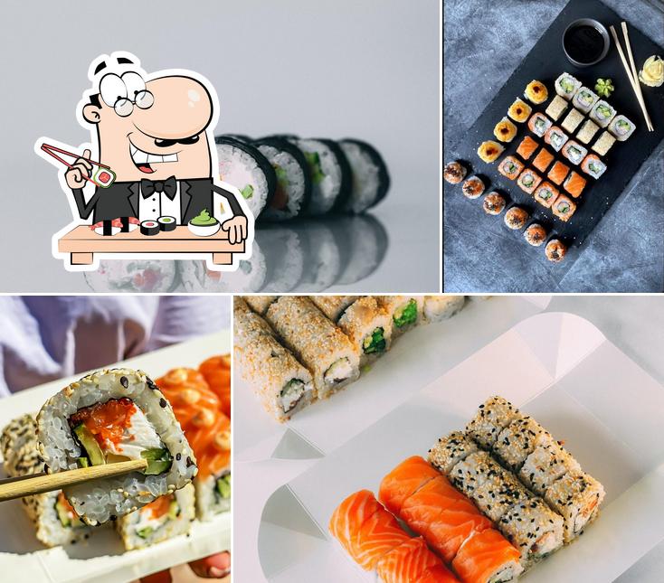 Choisissez de nombreuses options de sushi