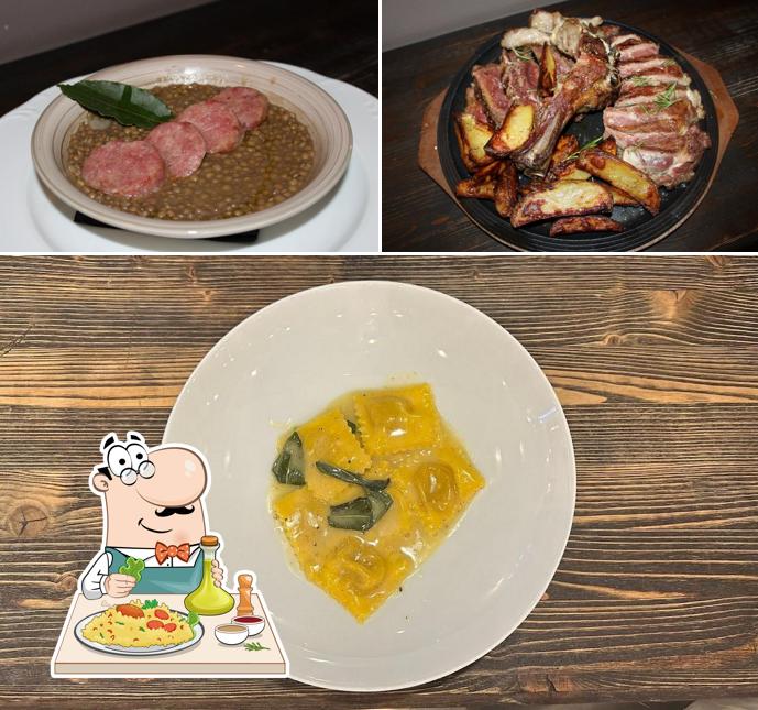 Cibo al Ristorante Gli Amis del naviglio