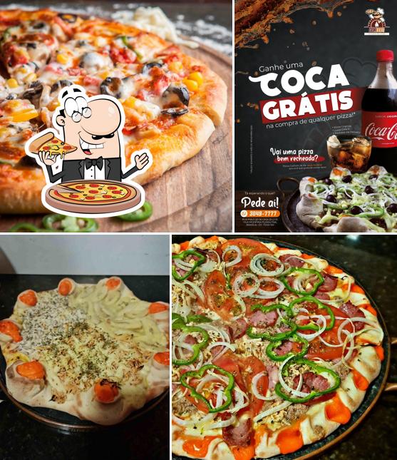 No Gordom Pizzaria, você pode desfrutar de pizza