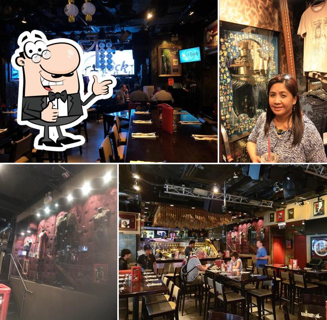 Взгляните на изображение паба и бара "Hard Rock Cafe"